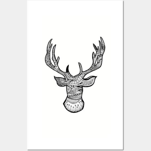 Oh Deer Wall Art by halideO